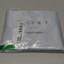 Organic Cotton Pillowcase Set of 2, Soft and Breathable Standard Envelope Closure Cotton pillowcase20x30in,Light Blue