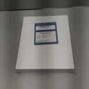 White 110lb Cover (300gsm) Cardstock 8.5x11 - Ultra Heavyweight Thick Card Stock, Smooth Bright White Printer Paper - Invitations, Menus, Posters, Brochures, Crafts - Inkjet/Laser Printers -100 Sheets