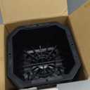 4 Pack Bed Risers 3 Inch Heavy Duty Bed Elevators Lifts Fits to Wheels of Furniture, Sofa, Table and Couch, Black