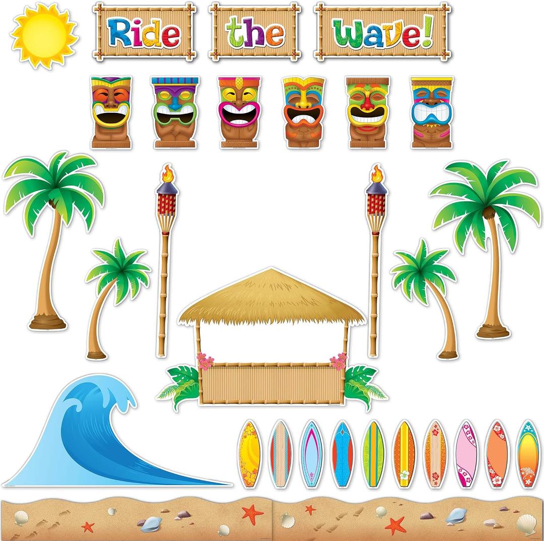 Teacher Created Resources Surfs Up Bulletin Board (TCR5517)
