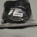 Vintage Style Black Mesh Top Hat with Beaded Neck Strap, Wide Brim Costume Accessory, Gothic Victorian Design