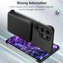 Ultra Slim Case for Samsung Galaxy S26 Ultra Case with Magnetic [Borderless - Original Touch] Matte Slim Phone Case with Mag-Safe, Anti-Fingerprint Cover for Samsung S26 Ultra 5G (Black)