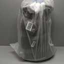 Wedge Pillow for Sleep Apnea, Bed Wedge Pillow for Headboard, Headboard Triangle Pillow Wedge for Acid Reflux, After Surgery, Snoring, Cooling Memory Foam Top, Removable Cover, 24x24x12Inch (White)