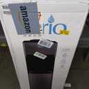 Brio Limited Edition Top Loading Water Cooler Dispenser - Black Stainless Steel - Hot & Cold Water, Child Safety Lock, Holds 3 or 5 Gallon Bottles - UL/Energy Star Approved