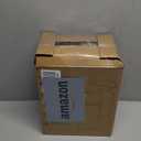 Single Serve Coffee Maker for K-Cup and Ground Coffee, Fast Brew, 6-12 oz Brew Sizes One Cup Coffee Machine Fits 5.5" Mugs, One-Button Small Coffee Maker with Descaling Reminder, Red (9.45 Inches)