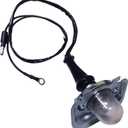 SoLMANi 1966-77 Classic Ford Bronco License Plate Bulb Housing with Lens & Wiring Pigtail