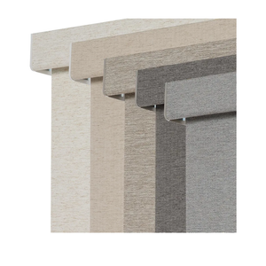 Persilux Blackout Roller Shades for Window Blinds,Cordless,Linen Fabric,Thermal Insulated Fabric UV Protection Shades for Home,Office,Bedroom,Door,Blackout-Grey,22 1/2" W X 72" H