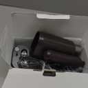 Newbealer Dual Voltage Garment Steamer 120V/220V, 1200W Powerful Steamer for Clothes, Home & Travel Use, Horizontal & Vertical Steaming, 20s Heat-up, Foldable, 1.72lbs, 180ml (Brown)