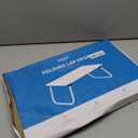 Ruxury Folding Lap Desk Laptop Stand Bed Desk Table Tray, Breakfast Serving Tray, Portable & Lightweight Mini Table for Sofa Couch Floor - Black Wood (Large)