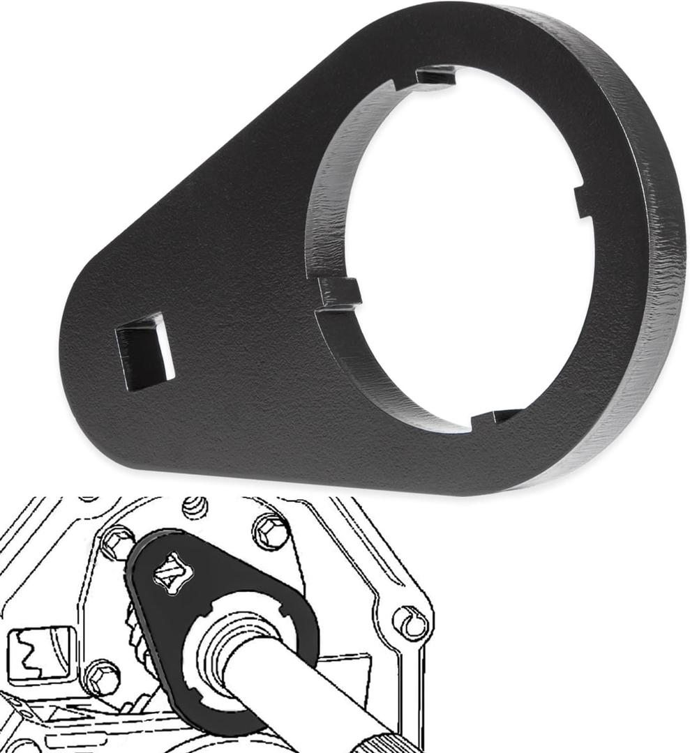 Danti 1/2" Drive Mainshaft 5th Gear Nut Wrench For Dodge NV4500HD 1994-2004 For Cummins Diesel, V-10 NV4500 Diesel Engine,4x4 29 Spline 4x2 31 Spline