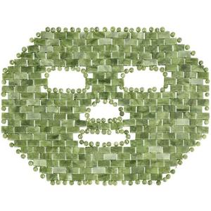 Gemshan Jade Mask,100% Natural Stone Facial Mask for SPA Skincare Beauty Tools for Puffy Eyes Dark Circles