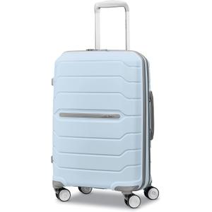 Samsonite Freeform Hardside Carry-On Luggage with Spinner Wheels - Hardshell Suitcase - TSA, Airline-Approved - Expandable Hard Shell, Smooth Rolling Wheels for Lightweight Travel - Powder Blue