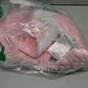 The Peanutshell Baby Girl Changing Pad Covers Set of 2 - Ultra Soft Baby Cover  Fits Standard Changing Table Pads, Durable, Machine Washable Sheets - Pink & White Minky