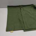 Corduroy Throw Pillow Covers 18x18 Set of 2  Boho Decorative Pillow Covers for Couch, Sofa, Bed  Soft Square Cushion Covers for Living Room Decor (No Insert) Dark Green