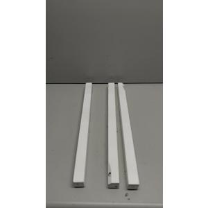 3 White Table Legs
