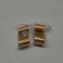 12PCS Space Aluminum S Hook Flat S Shape Bathroom Kitchen Railing S Hanger Multi-Purpose Spoon Pan Pot Towel Cloths etc. Accessories Hangers Fit for Below 19mm Round Rod (Gold)