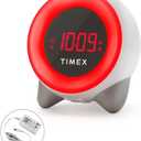 Timex Children's Sleep Training Nightlight Alarm Clock(TK321), Time to Rise, White Noise Soother, Toddler Sleep Trainer, Sleep Sounds Machine, Night Light, Nap Timer, Kids Alarm Clock