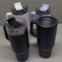 Tumbler with Handle & Lid, Insulated Stainless Steel Travel Mug ( Pack Of 4) One 30 Oz And Three 40 Oz