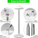 LED Floor Grow Lights for Indoor Plants, Corner Stand Full Spectrum Plant Growing Lamp, 10 Dimmable Levels Auto 3/6/9/12H Timer Grow Light, Height Adjustable for Large Tall Plants