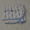 Touched by Nature Unisex Baby Organic Cotton Swaddle, Receiving and Multi-purpose Blanket, Feather, One Size