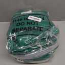 12 Pcs Winter Plant Covers Freeze Protection 39.4x23.6 Inch Horizontal Shrub Tree Rose Plant Protection Bags Frost Blanket with Drawstring for Fall Winter Outdoor Garden Planting (Dark Green)