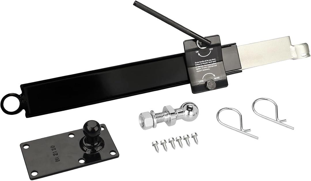 RVGUARD Adjustable Sway Control Kit Right Handed for Trailer, Master The Road with Confidence for Safer and Smoother Towing Experiences