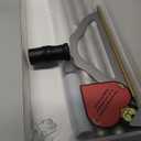 47 Adjustable Long Handle Carpet Rake Pet Hair Remover, Reusable Large Metal Lint Remover Brush for Embedded Fur Removal from Low Pile Rugs Stairs, Carpet Brush Scraper Dog Cat Hair Remover Broom