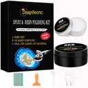 Epoxy Resin Polishing Kit, Epoxy Resin Polishing Compound is Specially Formulated for High-Gloss Finishes, Removing Surface Scratches and Restoring The Luster