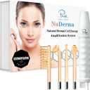 Pure Daily Care NuDerma Handheld Skin Therapy Wand Machine w/Neon Anti-Aging - Skin Tightening - Wrinkle Reducing - Dark Circles Clarifying - Hair & Scalp Stimulator