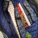 Jongyance American Mahjong Set with Blue Carrying Bag, 166 White Tiles, 4 All-in-One Rack/Pushers, Mahjong Tiles Set (Ma Jong, Mah-Jongg, Majiang)