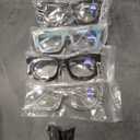 CCVOO Stylish Reading Glasses for Women, Stylish Eyeglasses, Blue Light Readers, Cheaters. 0.5x