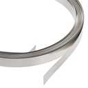 BENECREAT 19.7 Feet 32Gauge Flat Nickel Silver Wire, 8mm Wide Flat Bezel White Copper DIY Bezel Setting Wire for DIY Jewelry Craft Making Gem Wrapping