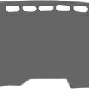 for Toyota Corolla Accessories 2019-2022 2023 2024 2025 2026 Dash Cover Dashboard Cover Mat Center Console Carpet Non-Slip Protector Sunshield Pad Custom Fit for Corolla 2020 2021, All Gray