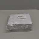 Anjmd 50 Pieces Pin Style Name Badge Holders Name Tags with Pins Clear Plastic Name Tag Holder Name Badge Holders with 50 Pcs Inserts Fit Card (3.58x2.16 inch)