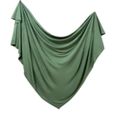 Angel Dear Swaddle Blanket Deep Grass Green Size 45X45