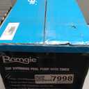 In/Above Ground Pool Pump, High Flow Powerful Self Priming Pool Pump with Timer,3 HP 8169 GPH 110V