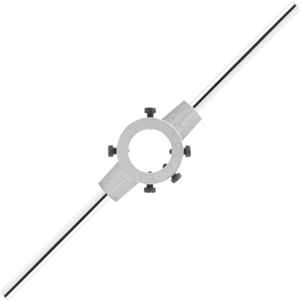 1.5 inch / 38mm Round Die Stock Handle Wrench, Adjustable Die Wrench Handle Holder, Heavy Duty Threading Die Holder Handle (Metric, M12-M14)
