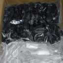 Sliner 150 Pcs 2oz Clear Plastic Bottles Mini Juice Bottle with Screw Lid Small Empty Reusable Liquid Vial Freezer Beverage Container Leak Proof for Juice Milk Water