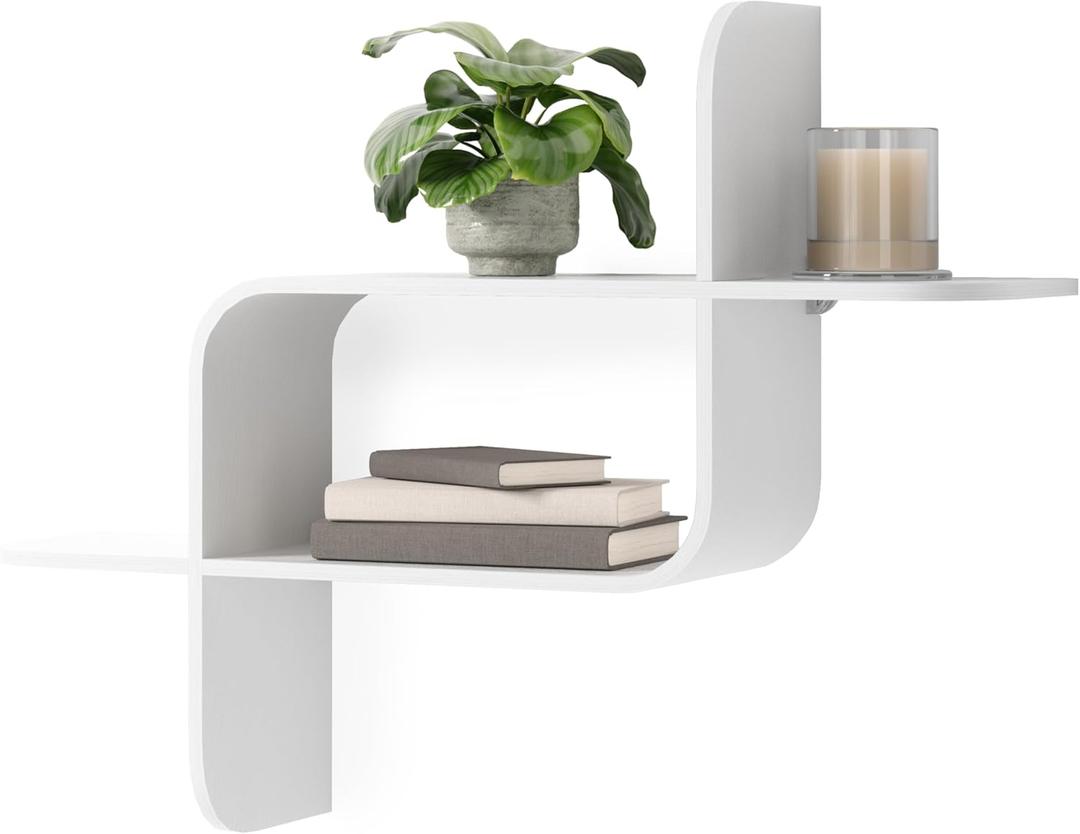Umbra Montage Wall Shelf, White
