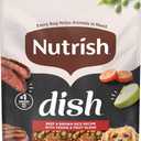 Nutrish Rachael Ray Dish Dry Dog Food Beef & Brown Rice Recipe with Veggie & Fruit Blend, 23 lb. Bag (EXP 11/13/26)