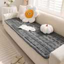 Couch Cover for Dogs Washable, Non-Slip Pet Couch Covers for Sofa, Fuzzy Dog Couch Cover Blanket for Furniture Protector (Z-Dark Gray, 27.6" x 59"/70 x 150cm)