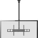 Pyle Adjustable Height TV Ceiling Mount-Tilting Vertical VESA Universal Monitor Mounting Bracket w/ Telescoping Arm, holds 37 to 70 Inch HDTV, LED, Flat Screen Television Up to 50KG or 110lbs PCTVM18