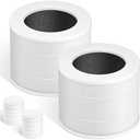 Core Mini Replacement Filter Compatible with LEVOIT Core mini-P Air Purifier, 3-in-1 Pre, H13 True HEPA, Activated Carbon Filtration System,Core Mini-RF,2 Filter & 10 Fragrance Sponge，By Improvedhand