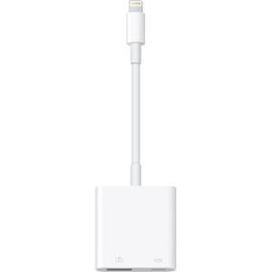 [Apple MFi Certified] Lightning to USB Camera Adapter with Charging Port for iPhone, USB3 Female OTG Adapter Compatible with iPhone/iPad Card, Readers, USB Flash Drives, Keyboards, Mice
