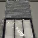 Engine & Cabin Air Filter Kit for CRV (2023-2025) 1.5L Gas, Civic (2022-2025) 1.5L Gas, (NOT for Hybrid /2.0L) Replaces 17220-64A-A00, 80292-TF0-G01