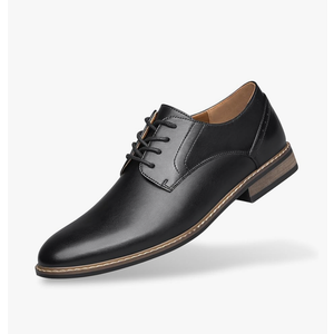 SILENTCARE Men's Oxford Formal Dress Shoes Business Comfortable Classic Lace Up Shoes, Size 12