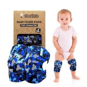 (2nd Gen.) Baby Knee Pads for Crawling (2 Pairs), CPSIA Certified - Comfortable Knee Protector for Toddler, Infant, Girl, Boy, Crawler - Rodilleras para Bebe