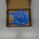 iFealClear 3-Inch Toilet Flappers Compatible with Gerber 99-788, Rubber Toilet Flapper Replacement with Stainless Steel Chain for 3" Toilet Tank, Water Conserve High Performance, Easy to Install, Blue