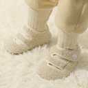 FEETCITY Toddler House Slippers - Boys & Girls Winter Kids Indoor Home Shoes - Warm Socks, One Size