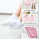 6 Pairs Toddler Ruffle Socks, 0-9 Years, Baby Little Girl Kids Grip Socks